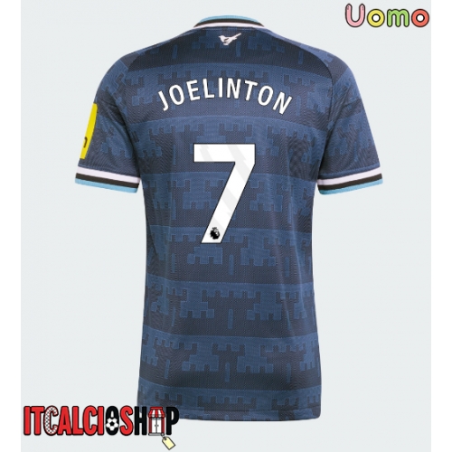 Newcastle United Joelinton #7 Seconda Maglia 2026-27 Manica Corta